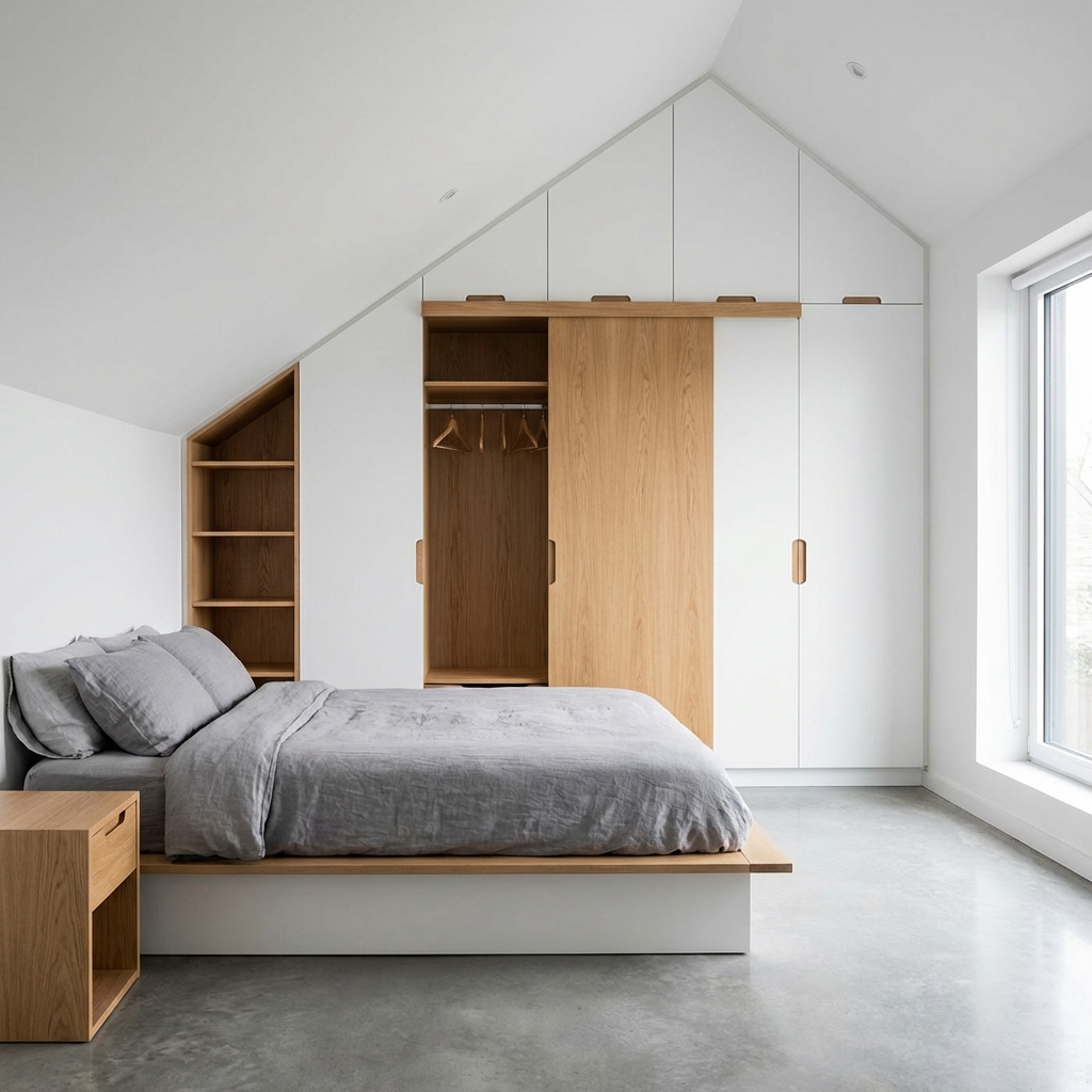 Schrank Dachschräge